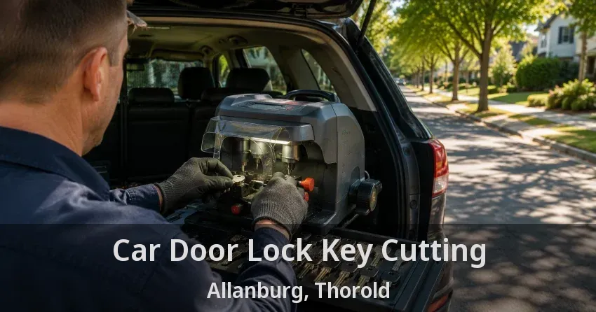 Car Door Lock Key Cutting Allanburg, Thorold - ON