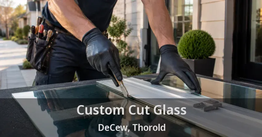 Custom Cut Glass DeCew, Thorold - ON
