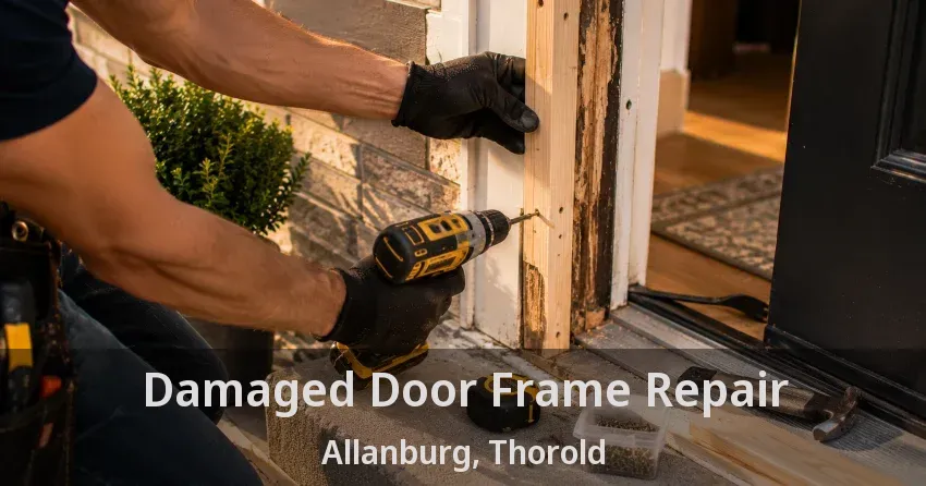 Damaged Door Frame Repair Allanburg, Thorold - ON