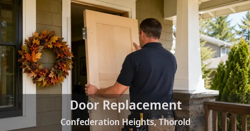 Door Replacement Confederation Heights, Thorold - ON