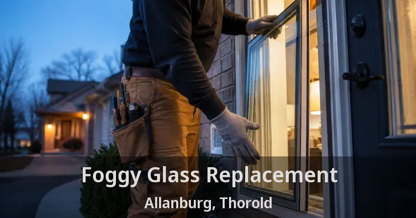 Foggy Glass Replacement Allanburg, Thorold - ON