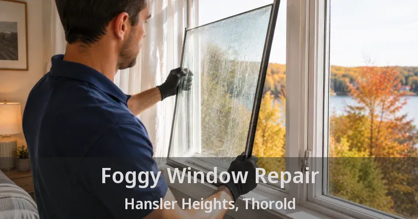 Foggy Window Repair Hansler Heights, Thorold - ON