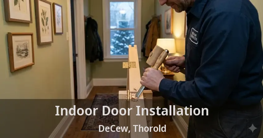 Indoor Door Installation DeCew, Thorold - ON