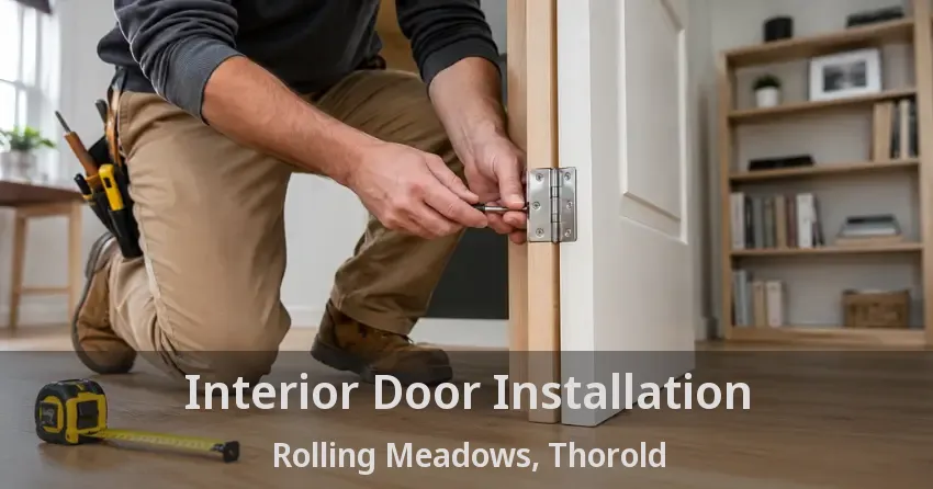 Interior Door Installation Rolling Meadows, Thorold - ON