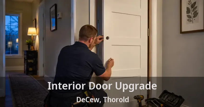 Interior Door Upgrade DeCew, Thorold - ON