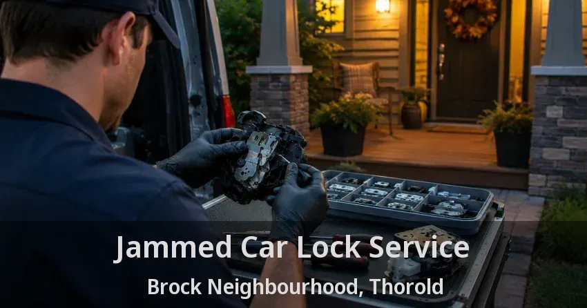 Jammed Car Lock Service Brock Neighbourhood, Thorold - ON