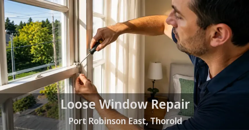 Loose Window Repair Port Robinson East, Thorold - ON
