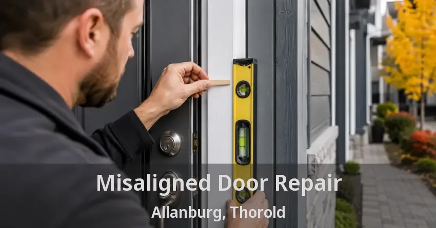 Misaligned Door Repair Allanburg, Thorold - ON