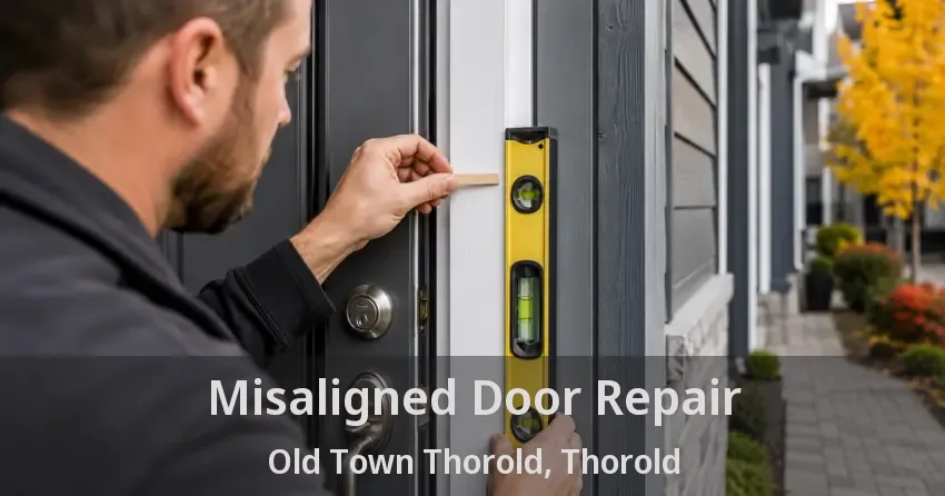 Misaligned Door Repair Old Town Thorold, Thorold - ON