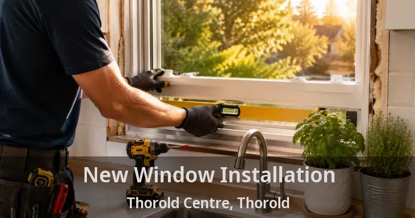 New Window Installation Thorold Centre, Thorold - ON