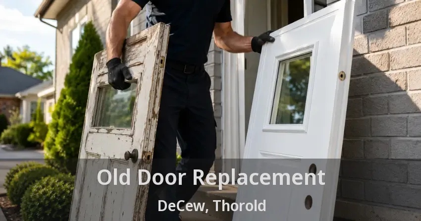 Old Door Replacement DeCew, Thorold - ON