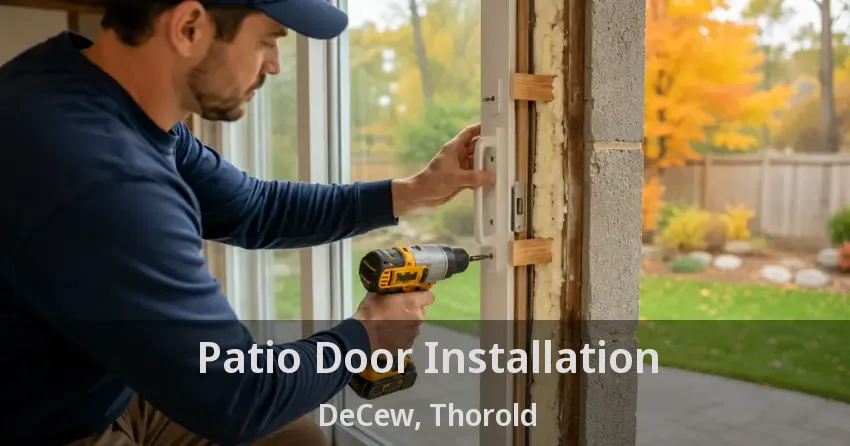 Patio Door Installation DeCew, Thorold - ON