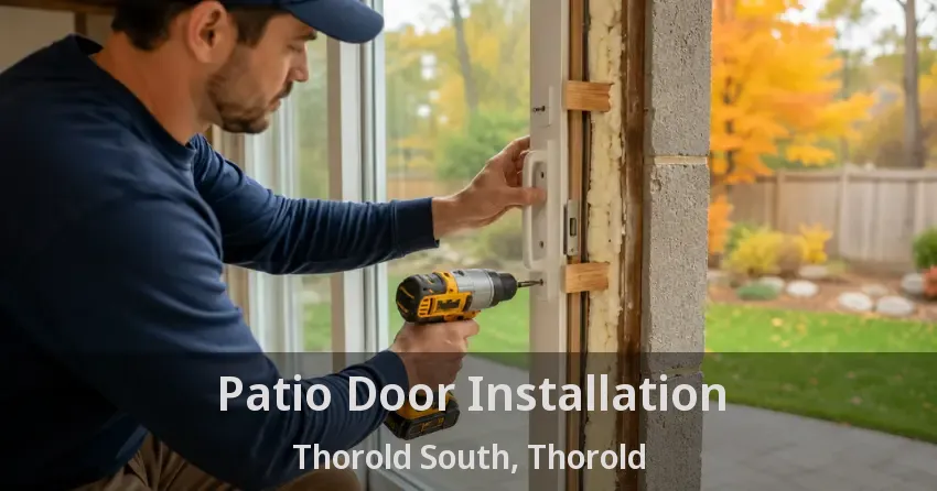 Patio Door Installation Thorold South, Thorold - ON