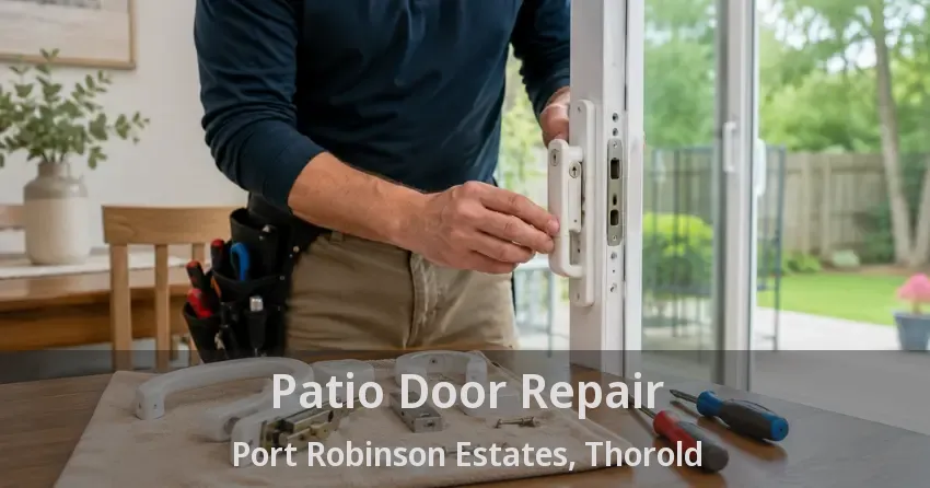 Patio Door Repair Port Robinson Estates, Thorold - ON