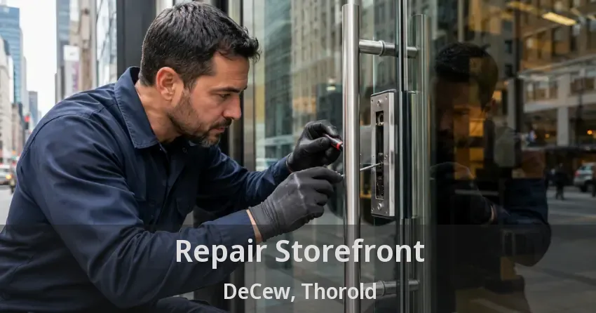 Repair Storefront DeCew, Thorold - ON