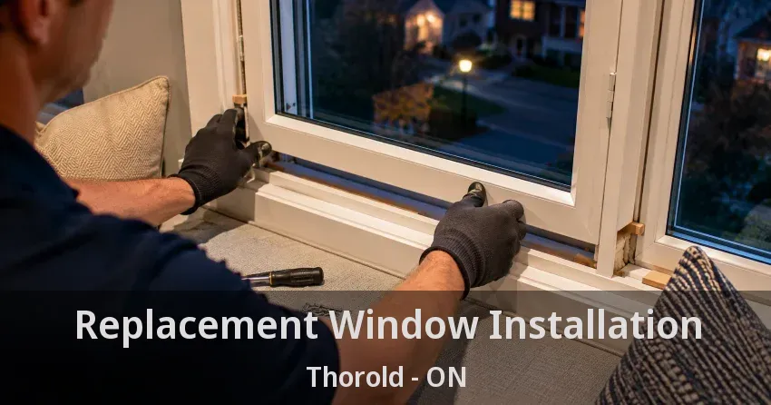 Replacement Window Installation Thorold - ON