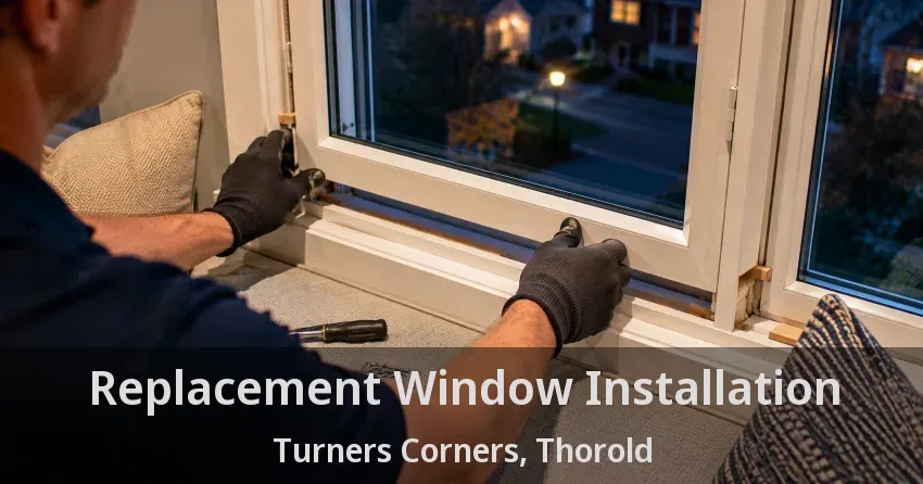Replacement Window Installation Turners Corners, Thorold - ON