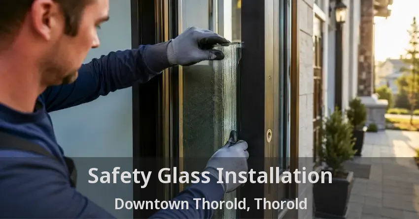 Safety Glass Installation Downtown Thorold, Thorold - ON