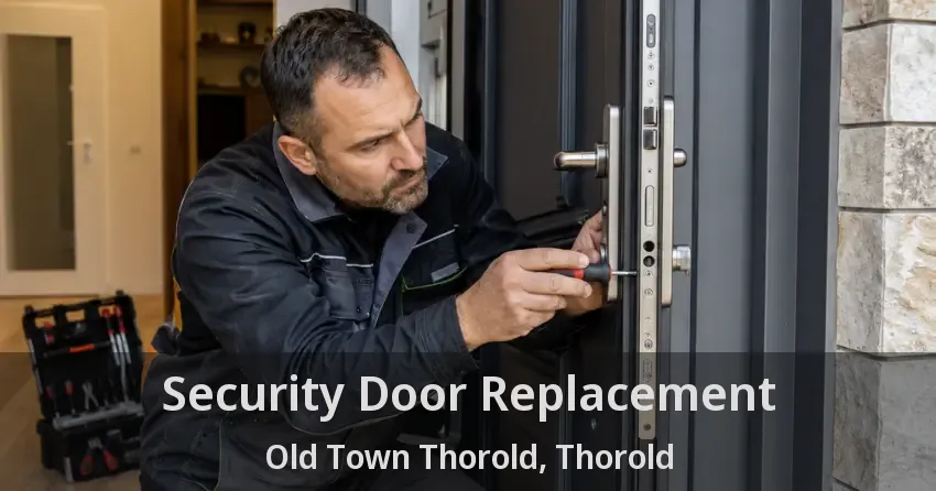 Security Door Replacement Old Town Thorold, Thorold - ON
