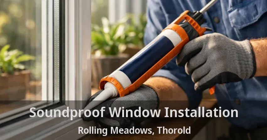 Soundproof Window Installation Rolling Meadows, Thorold - ON