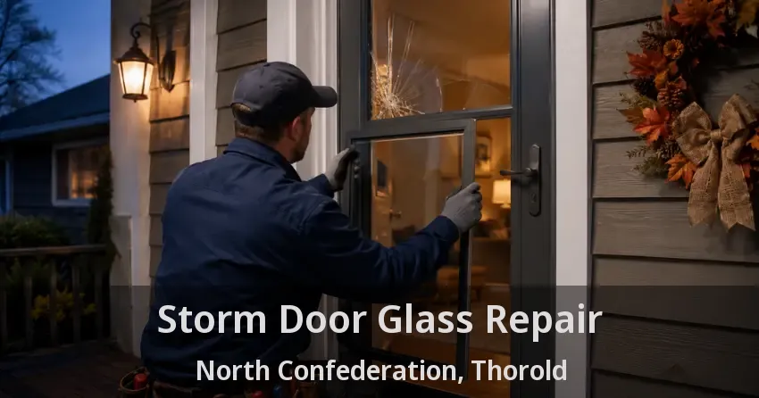 Storm Door Glass Repair North Confederation, Thorold - ON