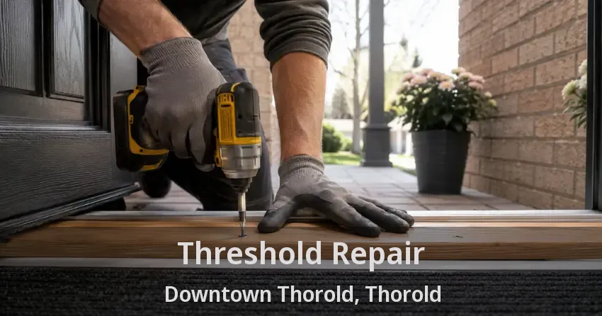 Threshold Repair Downtown Thorold, Thorold - ON