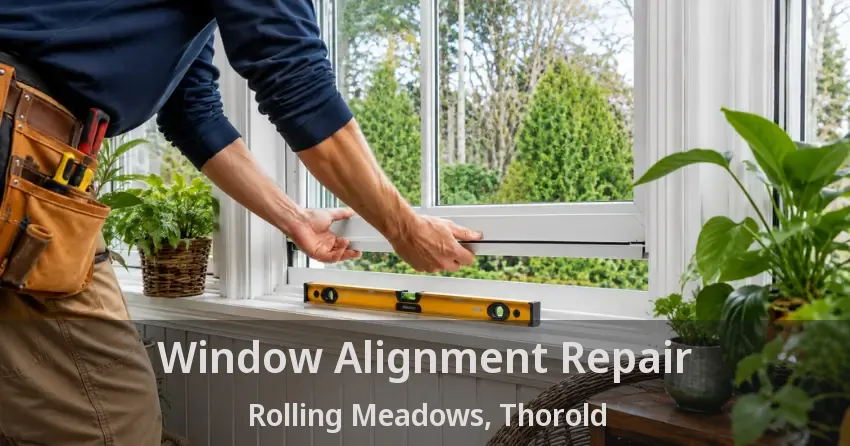 Window Alignment Repair Rolling Meadows, Thorold - ON