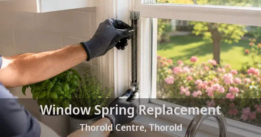 Window Spring Replacement Thorold Centre, Thorold - ON