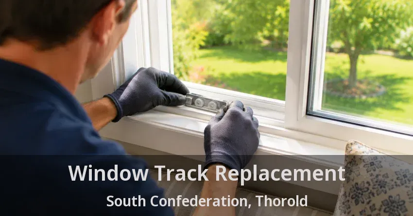 Window Track Replacement South Confederation, Thorold - ON