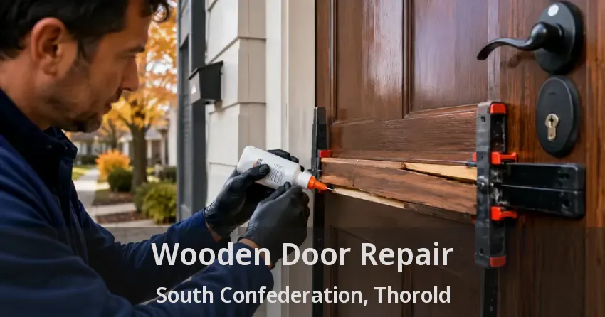 Wooden Door Repair South Confederation, Thorold - ON